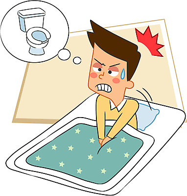 전신 캐릭터 남자 일러스트 한명 성인 이불 질병 야간 야뇨증 일러캐릭터 AI파일 자연요소 1 의학 침구 사람 병 파일형식 벡터