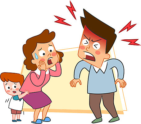 전신 캐릭터 여자 남자 아들 어린이 일러스트 가족 엄마 성인 세명 놀람 분노 아빠 무서움 공포 일러캐릭터 AI파일 감정 관계 표정 사람 파일형식 벡터