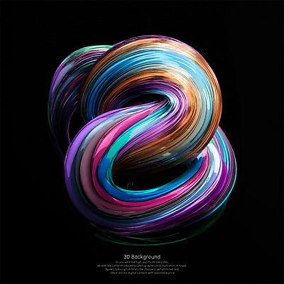 PSD 편집이미지 물결 백그라운드 곡선 추상 사람없음 컬러풀 3D 디지털합성 기하학 편집3D 선 컬러 무늬 파일형식