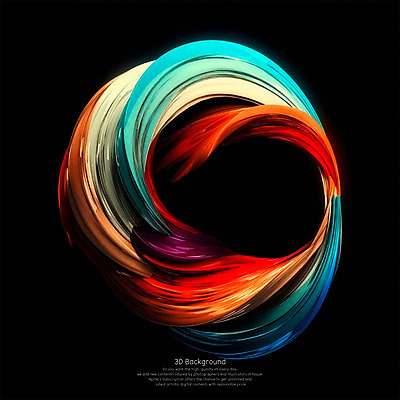 PSD 편집이미지 물결 백그라운드 곡선 추상 사람없음 컬러풀 3D 디지털합성 기하학 편집3D 선 컬러 무늬 파일형식