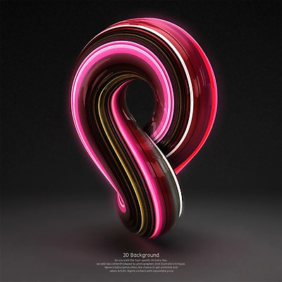 PSD 편집이미지 물결 백그라운드 곡선 추상 사람없음 컬러풀 3D 디지털합성 기하학 편집3D 선 컬러 무늬 파일형식