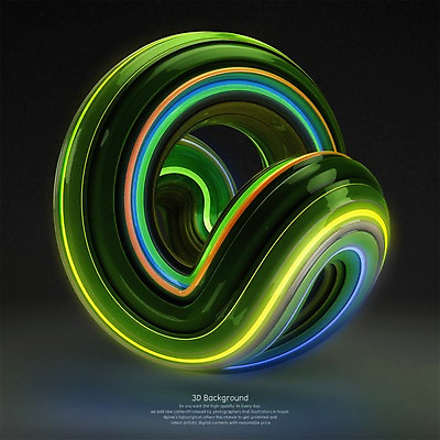 PSD 편집이미지 물결 백그라운드 곡선 추상 사람없음 컬러풀 3D 디지털합성 기하학 편집3D 선 컬러 무늬 파일형식