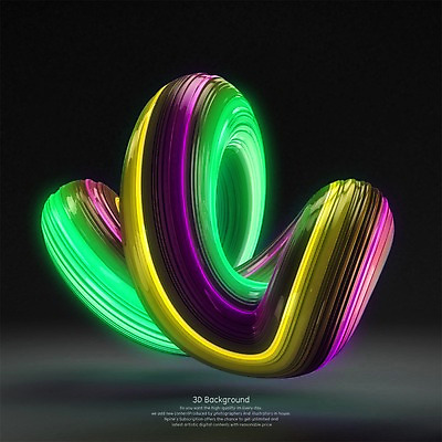 PSD 편집이미지 물결 백그라운드 곡선 추상 사람없음 컬러풀 3D 디지털합성 기하학 편집3D 선 컬러 무늬 파일형식