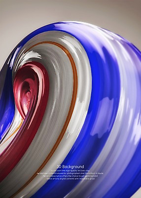 PSD 편집이미지 물결 백그라운드 곡선 추상 사람없음 컬러풀 3D 디지털합성 기하학 편집3D 선 컬러 무늬 파일형식