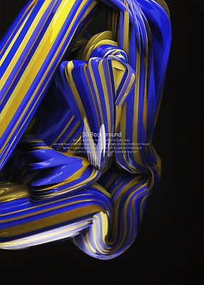 PSD 편집이미지 물결 백그라운드 곡선 추상 사람없음 컬러풀 숫자 3D 4 디지털합성 기하학 편집3D 문자 선 컬러 무늬 파일형식