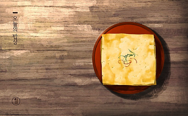 PSD 접시 명절 한식 음식 일러스트 사람없음 하이앵글 두부 제기_제사 제사상 두부전 플랫레이 국내일러스트 전통 식기 기념일 뷰포인트 플랫 전 제사 제사용품 파일형식