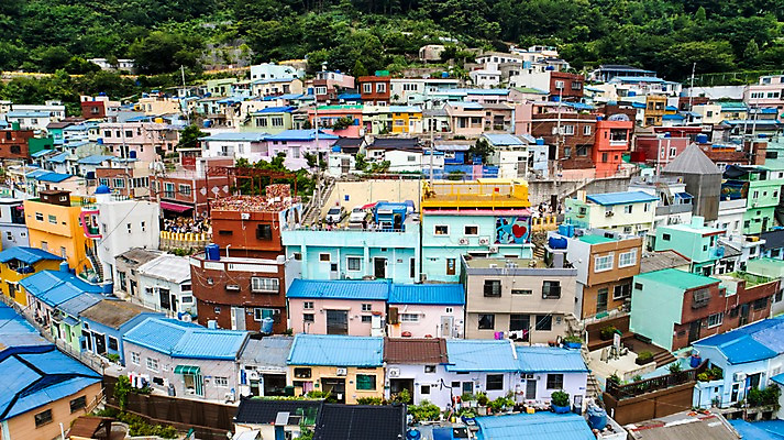 포토 JPG 주간 사진 지붕 주택 한국 풍경 사람없음 야외 하이앵글 컬러풀 마을 부산 홈 항공촬영 오색 감천문화마을 알록달록 국내포토 자연요소 아시아 뷰포인트 컬러 건물 파일형식