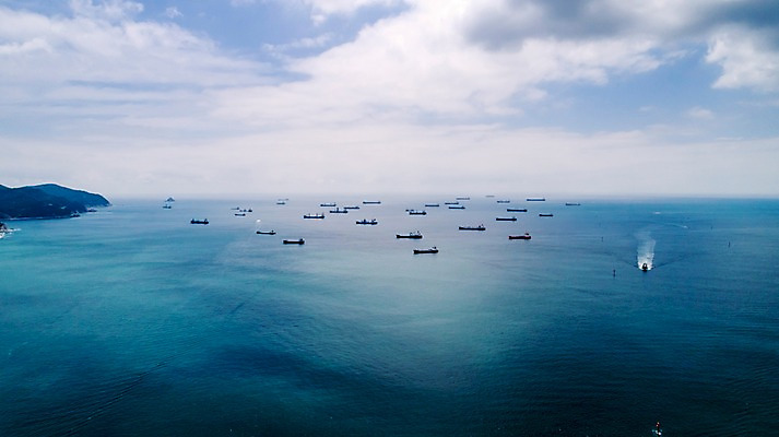 포토 JPG 주간 구름 바다 사진 하늘 한국 풍경 사람없음 야외 하이앵글 부산 운해 항공촬영 선박 국내포토 자연요소 아시아 뷰포인트 수상교통 파일형식 구름_자연