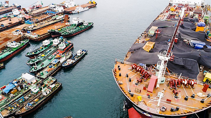 포토 JPG 주간 바다 사진 한국 풍경 사람없음 야외 하이앵글 항구 부산 항공촬영 부산항 선박 국내포토 자연요소 아시아 뷰포인트 수상교통 교통시설 파일형식