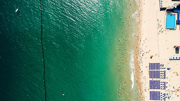 포토 JPG 주간 바다 사진 한국 풍경 해변 사람없음 야외 하이앵글 파라솔 해수욕장 부산 항공촬영 해운대 해운대해수욕장 국내포토 자연요소 아시아 뷰포인트 파일형식