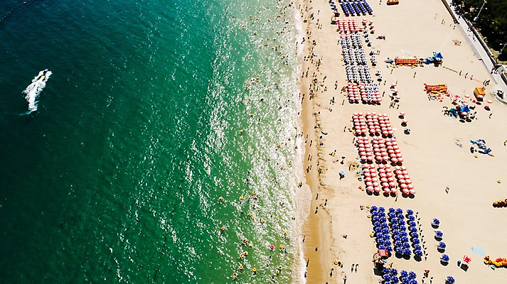 포토 JPG 주간 바다 사진 한국 풍경 해변 사람없음 야외 하이앵글 맑음 파라솔 해수욕장 부산 항공촬영 해운대 해운대해수욕장 국내포토 자연요소 아시아 뷰포인트 날씨 파일형식