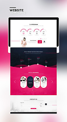 PSD 템플릿 여자 남자 분홍색 웹템플릿 비즈니스 사이트템플릿 여러명 20대 성인 30대 태블릿 홈페이지 홈페이지시안 한국인 비즈니스맨 비즈니스우먼 성인만 이미지템플릿 컬러 다수 사람 동양인 청년 장년 전자제품 스마트기기 직장인 파일형식