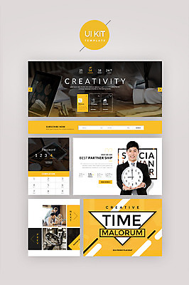 PSD 서양인 템플릿 여자 남자 시계 웹템플릿 비즈니스 디자인시안 회의 여러명 20대 성인 30대 노트북 홈페이지 한국인 비즈니스맨 비즈니스우먼 UI 성인만 UI키트 이미지템플릿 외국인 다수 사람 동양인 청년 장년 전자제품 직장인 파일형식