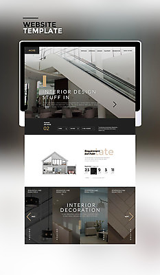 PSD 템플릿 건축 웹템플릿 비즈니스 사이트템플릿 부동산 주택 사람없음 인테리어 태블릿 홈페이지 홈페이지시안 이미지템플릿 디자인 건물 전자제품 스마트기기 재산 파일형식