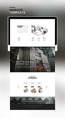 PSD 템플릿 건축 웹템플릿 비즈니스 사이트템플릿 부동산 주택 사람없음 인테리어 태블릿 홈페이지 홈페이지시안 이미지템플릿 디자인 건물 전자제품 스마트기기 재산 파일형식