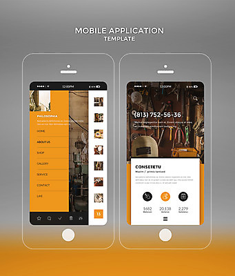 PSD 템플릿 건축 웹템플릿 비즈니스 공장 디자인시안 모바일 사람없음 스마트폰 홈페이지 주황색 공구 어플리케이션 모바일템플릿 건축자재 모바일앱 이미지템플릿 컬러 공업 핸드폰 스마트기기 도구 파일형식