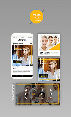 PSD 서양인 템플릿 여자 남자 웹템플릿 비즈니스 디자인시안 모바일 여러명 20대 성인 세트 홈페이지 노란색 비즈니스맨 비즈니스우먼 소셜네트워크 성인만 미디어팩 SNS배너 이미지템플릿 외국인 컬러 다수 사람 청년 직장인 파일형식