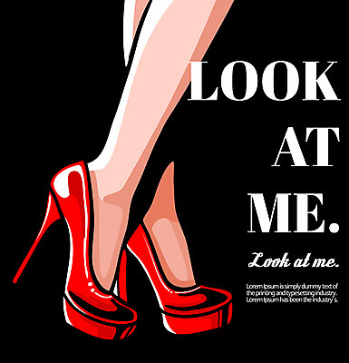 여자 일러스트 한명 성인 신체부위 하반신 다리 하이힐 팝아트 국내일러스트 AI파일 1 구두 사람 여성화 그림 파일형식 벡터