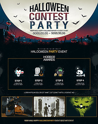 PSD 템플릿 웹템플릿 해골 이벤트페이지 이벤트 사람없음 할로윈 무덤 박쥐 드라큘라 이미지템플릿 포유류 뼈 페이지 파일형식