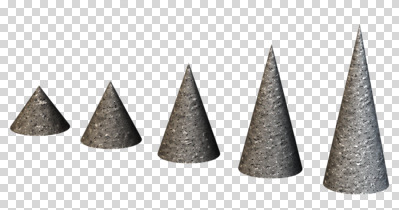 편집 편집이미지 재질 사람없음 3D소스 3D 입체 디지털합성 원뿔 PNG 돌재질 편집소스 도형 돌_바위 파일형식