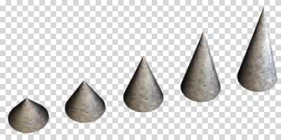 편집 편집이미지 재질 사람없음 3D소스 3D 입체 디지털합성 원뿔 PNG 돌재질 편집소스 도형 돌_바위 파일형식