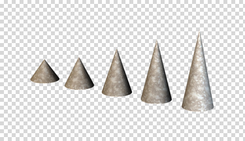 편집 편집이미지 재질 사람없음 3D소스 3D 입체 디지털합성 원뿔 PNG 돌재질 편집소스 도형 돌_바위 파일형식