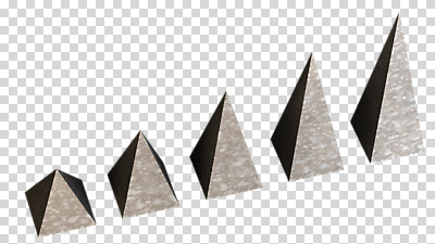 편집 편집이미지 재질 사람없음 3D소스 3D 입체 디지털합성 PNG 돌재질 삼각뿔 편집소스 돌_바위 파일형식