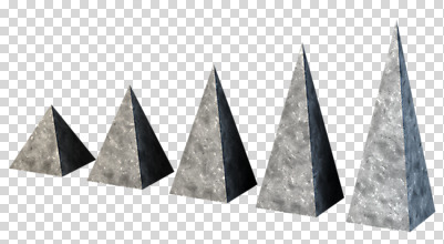 편집 편집이미지 재질 사람없음 3D소스 3D 입체 디지털합성 PNG 돌재질 삼각뿔 편집소스 돌_바위 파일형식