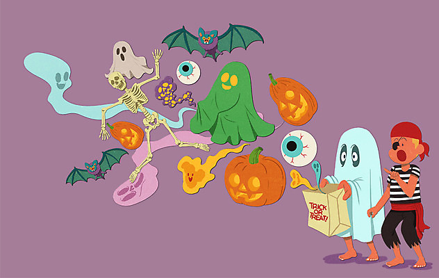 전신 PSD 남자 어린이 일러스트 해골 한명 할로윈 다양 유령 눈동자 박쥐 해적 잭오랜턴 국내일러스트 1 다수 포유류 뼈 사람 눈_신체부위 도둑 파일형식