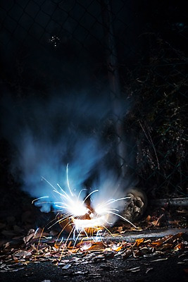 포토 JPG 불꽃 나뭇잎 해골 사람없음 야외 아웃포커스 할로윈 야간 공포 잭오랜턴 국내포토 자연요소 잎 불 뼈 촬영기법 파일형식