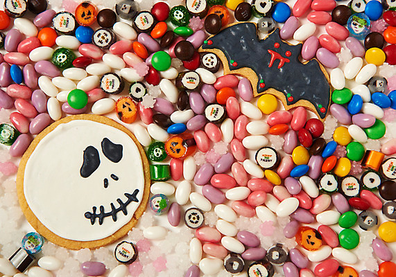 포토 JPG 스튜디오촬영 해골 실내 사탕 사람없음 쿠키 초콜릿 할로윈 박쥐 별사탕 국내포토 포유류 디저트 뼈 내부 파일형식