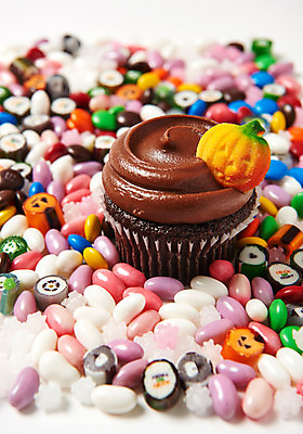 포토 JPG 스튜디오촬영 실내 사탕 사람없음 아웃포커스 초콜릿 할로윈 컵케이크 별사탕 국내포토 디저트 촬영기법 내부 케이크 파일형식