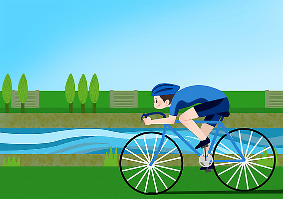 전신 PSD 나무 남자 스포츠 일러스트 한명 성인 강 운동 자전거 한강 사이클링 국내일러스트 식물 1 서울 건강 사람 바이크 육상스포츠 랜드마크 파일형식