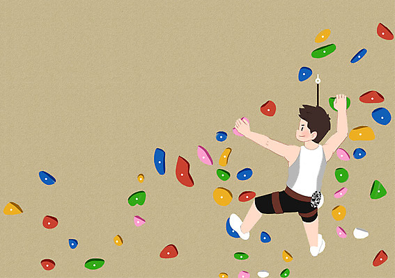 전신 PSD 남자 스포츠 일러스트 프레임 한명 성인 취미 운동 클라이밍 프레임일러스트 국내일러스트 1 건강 사람 등반 파일형식