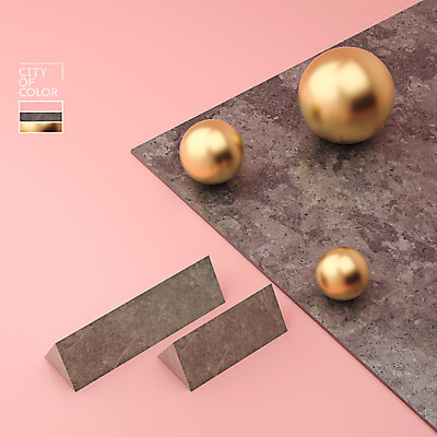 도형 PSD 편집이미지 컬러 백그라운드 사람없음 컬러풀 3D 금색 원형 삼각형 입체 디지털합성 합성 입체도형 편집3D 컬러칩 파일형식