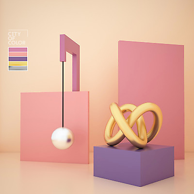 도형 PSD 편집이미지 컬러 백그라운드 사람없음 컬러풀 3D 사각형 원형 입체 디지털합성 합성 꼬임 입체도형 편집3D 컬러칩 파일형식