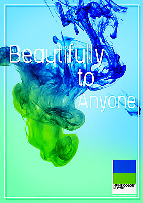 PSD 편집이미지 컬러 사람없음 초록색 파란색 물감 디지털합성 합성 번짐 그라데이션 조합 이미지편집 컬러칩 미술도구 파일형식 효과