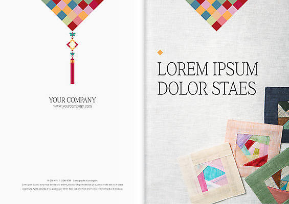 템플릿 한국전통 명절 카드템플릿 사람없음 추석 보자기 감사카드 노리개 이미지템플릿 AI파일 전통 기념일 카드_감사 전통소품 한국 파일형식 벡터 천_직물