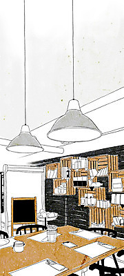 PSD 의자 일러스트 탁자 조명 책장 실내 사람없음 인테리어 공간 카페 램프 이젤 준비 안식처 국내일러스트 디자인 가구 휴식 내부 상점 미술도구 파일형식