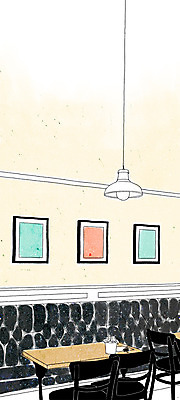 PSD 액자 의자 일러스트 탁자 조명 실내 사람없음 인테리어 소파 공간 카페 안식처 국내일러스트 디자인 가구 휴식 내부 상점 파일형식