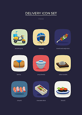 아이콘 사람없음 세트 오토바이 꼬치 헬멧 메밀국수 배송 도시락 웹아이콘 당고 마끼 새우초밥 음식배달 2D아이콘 AI파일 음식 새우 바이크 초밥 면류 보호장비 파일형식 벡터