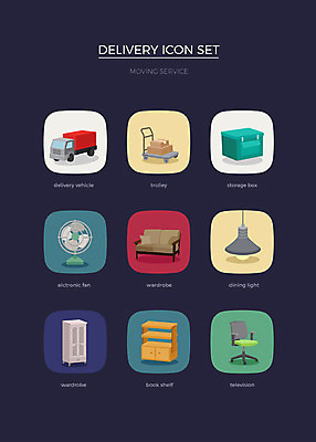 아이콘 의자 전등 책장 사람없음 세트 소파 수레 장롱 선풍기 배송 웹아이콘 화물트럭 2D아이콘 AI파일 가구 조명 카트 가전제품 트럭 파일형식 벡터