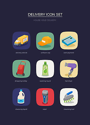아이콘 모자 사람없음 세트 트럭 드라이어 청소도구 장바구니 배송 웹아이콘 면도기 주방세제 카드단말기 2D아이콘 AI파일 잡화 자동차 쇼핑 위생용품 바구니 도구 미용용품 청소 세제 단말기 파일형식 벡터