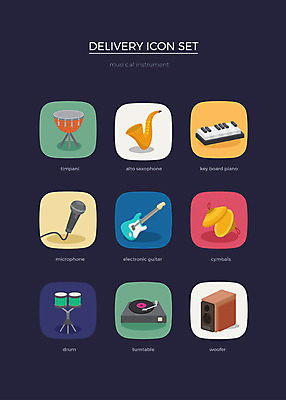 아이콘 악기 사람없음 세트 스피커 레코드 건반 일렉기타 색소폰 배송 마이크 웹아이콘 심벌즈 턴테이블 앰프 전자피아노 팀파니 2D아이콘 AI파일 음악 음향기기 타악기 기타 음반 피아노 목관악기 파일형식 벡터