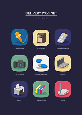 아이콘 사람없음 노트북 세트 리모컨 인쇄기 USB 배송 마이크 웹아이콘 앰프 공유기 잉크통 2D아이콘 AI파일 음향기기 통 전자제품 파일형식 벡터