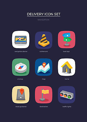 아이콘 지도 주택 사람없음 스마트폰 세트 행선지 표지판 나침반 신호등 배송 웹아이콘 길안내 네비게이션 칼라콘 2D아이콘 AI파일 안내 알림판 건물 핸드폰 스마트기기 안전장비 파일형식 벡터