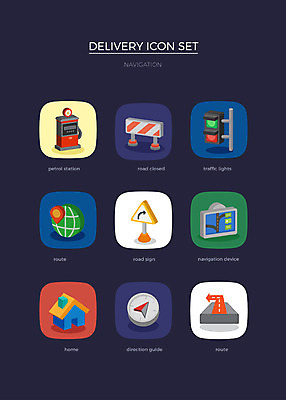아이콘 주택 사람없음 세트 표지판 나침반 신호등 배송 웹아이콘 주유소 네비게이션 경로 통행금지 2D아이콘 AI파일 알림판 건물 금지 파일형식 벡터