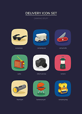 아이콘 배낭 사람없음 세트 선글라스 카메라 캠핑 손전등 랜턴 그릴 라디오 웹아이콘 캠핑카 DSLR 맥가이버칼 2D아이콘 AI파일 안경 가방 자동차 주방용품 레저 조명 전자제품 칼 파일형식 벡터