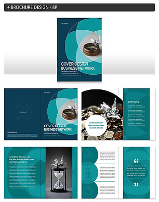 템플릿 ZIP 팜플렛 사람없음 금융 경제 동전 나침반 모래시계 종이학 인디자인 INDD 이미지템플릿 모래 시계 돈 종이접기 파일형식