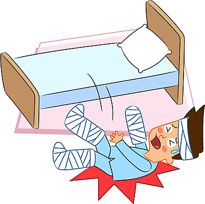 캐릭터 남자 일러스트 한명 성인 고통 침대 깁스 낙상 일러캐릭터 AI파일 1 감정 가구 사람 의료용품 사건 파일형식 벡터